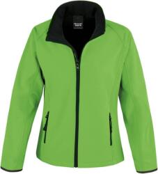 RESULT R 231F / Jachetă softshell cu 2 straturi pentru femei - verde intens/negru L (30231Fo5403)