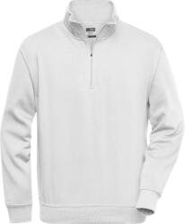 Daiber JN 831 / Hanorac de lucru bărbătesc cu fermoar 1/2 - alb 6XL (02083100116)