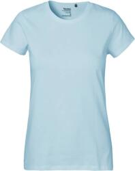 Neutral O 80001 / Tricou cu mânecă lungă pentru femei - albastru deschis S (77800103701)