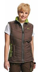 ČERVA EXPORT IMPORT a. s CRV YOWIE / Vestă izolată pentru femei - maro/verde XS (0303008687000)