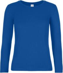 B&C be inspired B&C 190 LSL / Tricou cu mânecă lungă din bumbac gros pentru femei - albastru regal XL (01008T45004)