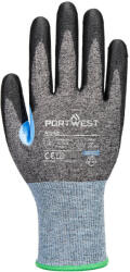Portwest CS CUT D18 PU / Mănuși rezistente la tăiere, nivel D - gri/negru XL (A642G8RXL)