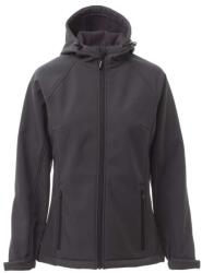 PAYPER GALE LADY 001045-0355 / Jachetă softshell pentru femei cu glugă - antracit XS (001045035513042XS)