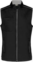 Wk Designed To Work WK CONCEPUTĂ PENTRU LUCRU WK 6149 / Vestă de damă din material rezistent - negru/gri XXL (20614981705)
