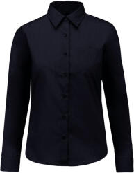 Kariban Vintage JESSICA K549 / Cămașă cu mânecă lungă pentru femei - bleumarin XXXL (20K54900313)