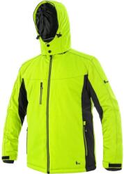 CANIS SAFETY a. s CXS VEGAS / Geacă de iarnă bărbătească, softshell - galben/negru XL (122001316095)