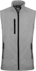 Kariban Vintage K403 / Vestă softshell bărbătească - gri melanj S (20K403p8701)