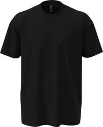 Next level apparel N 7200 / Tricou unisex supradimensionat din bumbac gros - negru M (08720000202)