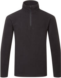 Portwest F409 / Hanorac din fleece cu fermoar 1/4 - negru M (F409BKRM)