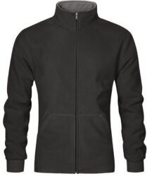 PROMODORO 7971 / Jachetă dublă din fleece pentru bărbați - grafit/gri deschis 4XL (407971k9514)