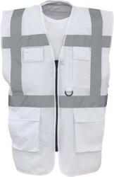 Yoko Vestă multifuncțională YOKO HI-VIS HVW801 / Albă XL (79W80100104)