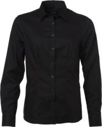 Daiber JN 681 / Cămașă twill cu mânecă lungă pentru femei - negru M (02068100202)