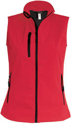 Kariban Vintage K404 / Vestă softshell pentru femei - roșie XXXL (20K40400413)