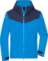 Daiber JN 1180 / Jachetă softshell outdoor pentru bărbați - albastru strălucitor/bleumarin/albastru strălucitor XXL (021180zb205)