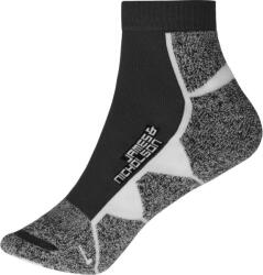 Daiber JN 214 / Șosete sport pentru adidași - negru/alb 39-41 (020214980b3)