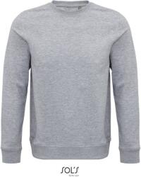 SOL'S SOL'S COMET / Hanorac unisex din bumbac organic - gri melanj M (25357407702)