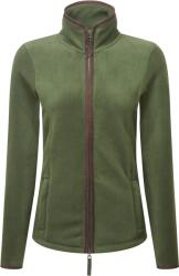 Premier PR 824 ARTISAN / Hanorac din fleece pentru femei - verde mușchi/maro M (390824zb702)