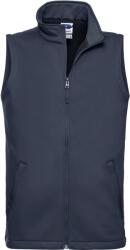 Russell Athletic / Vestă softshell elegantă cu 2 straturi pentru bărbați - bleumarin francez XL (10041M29004)