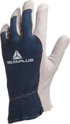 Delta Plus DELTA CT402 / Mănuși din piele - natural/albastru 9 (CT402BL09)