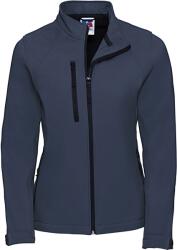 Russell Athletic 140F / Jachetă softshell cu 3 straturi pentru femei - bleumarin francez XL (10140F29004)