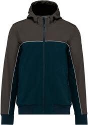 Wk Designed To Work CONCEPUTĂ PENTRU LUCRU WK 450 / Jachetă softshell unisex de lucru cu 3 straturi - bleumarin/gri XXXL (20W450q6213)