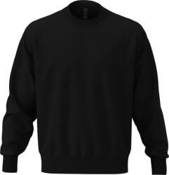 Next level apparel N 9007 / Hanorac unisex supradimensionat din bumbac gros - negru S (08900700201)