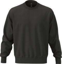 Next level apparel N 9007 / Hanorac unisex supradimensionat din bumbac gros - negru grafit XS (089007ade00)