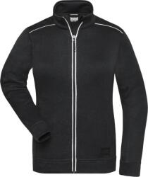 Daiber JN 897 / Jachetă de lucru tricotată din fleece pentru femei - negru/negru 4XL (02089780814)