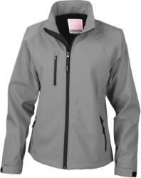 RESULT R 128F / Jachetă softshell cu 2 straturi pentru femei - gri argintiu, mărimea S (30128F08901)