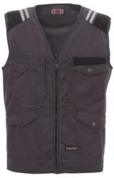 PAYPER TUCSON 000317-0064 / Vestă de lucru din denim - fumuriu/negru L (000317006413010L)