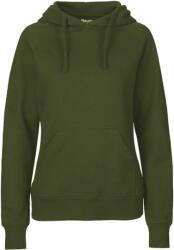 Neutral O 83101 / Hanorac cu glugă din bumbac organic pentru femei - militar XS (778311za000)