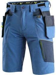 CANIS SAFETY a. s CXS NAOS / Pantaloni scurți bărbătești, accesorii HV galbene - albastru/albastru închis 46 (106010040646)