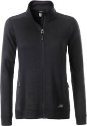 Daiber JN 861 / Jachetă de lucru tricotată din fleece pentru femei - negru/negru XXL (02086180805)