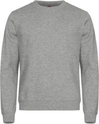 CLIQUE MIAMI ROUNDNECK / Hanorac unisex cu guler rotund - gri melanj L (67103007703)