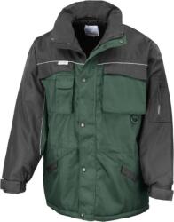RESULT R 072X / Parka de lucru unisex - sticlă/negru XXL (30072X20305)