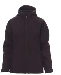 PAYPER GALE LADY 001045-0355 / Jachetă softshell pentru femei cu glugă - neagră S (001045035514000S)