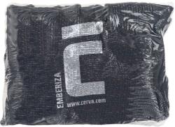 CERVA Mănuși tricotate din poliester fără cusături, îmbibate în PU - negre 7 (0108026260070VAM)