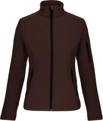 Kariban Vintage K400 / Jachetă softshell pentru femei - ciocolatiu XL (20K40014004)