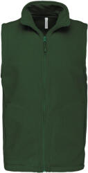 Kariban Vintage LUCA K913 / Vestă din fleece pentru bărbați - verde pădure XXXL (20K91307413)
