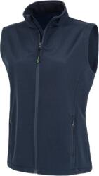 RESULT R 902F PRINTABLE / Vestă softshell cu 2 straturi pentru femei - bleumarin S (30902F00301)