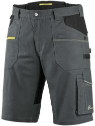 CANIS SAFETY a. s CXS STRETCH / Pantaloni scurți elastici pentru bărbați - gri închis/negru 52 (106002773452)