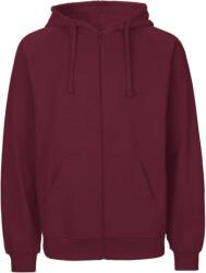 Neutral O 63301 / Hanorac bărbătesc din bumbac organic - bordeaux S (77633106601)