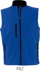 SOL´S RALLYE / Vestă softshell bărbătească cu 3 straturi - albastru regal S (25660145001)