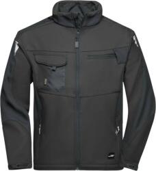 Daiber JN 844 / Jachetă softshell de vară pentru lucru - negru/negru 5XL (02084480815)