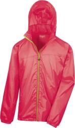 RESULT R 189X / Jachetă de ploaie unisex - zmeură/lime XXXL (30189Xp8413)