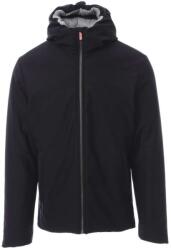 PAYPER OREGON 001517-0489 / Jachetă softshell de iarnă cu glugă - negru/gri oțel 4XL (0015170489140234XL)