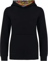 Kariban Vintage K4014 / Hanorac pentru copii - negru/grafiti skate 134-140 (20K014ze5w2)