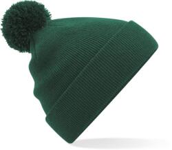 Beechfield B 426 / Pălărie cu pompom - verde sticlă Universal (53042654099)