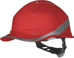 Delta Plus Cască de protecție DELTA DIAMOND VI WIND - roșie, reglabilă (DIAM6WTRROFL)