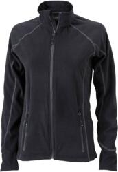 Daiber JN 596 / Jachetă structurată din fleece pentru femei - negru/carbon XL (02059680904)